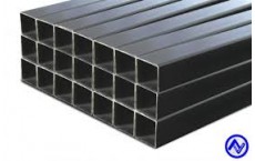 Thép hộp vuông đen Hoa Sen 16 x 16 x1.4 x 6m, khối lượng 3.78kg