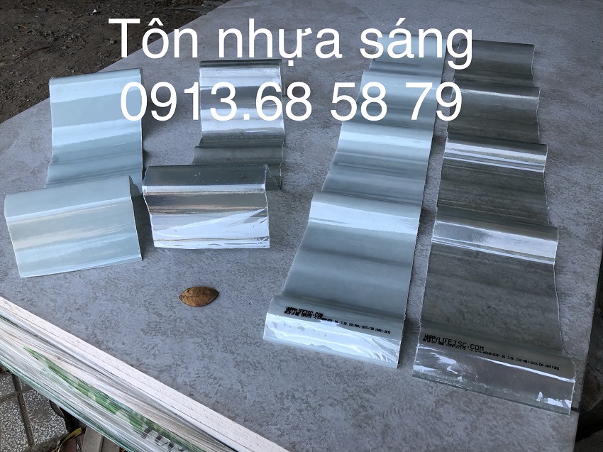 Tôn nhựa sáng sóng seamlock, Tôn nhựa lấy sáng Composite