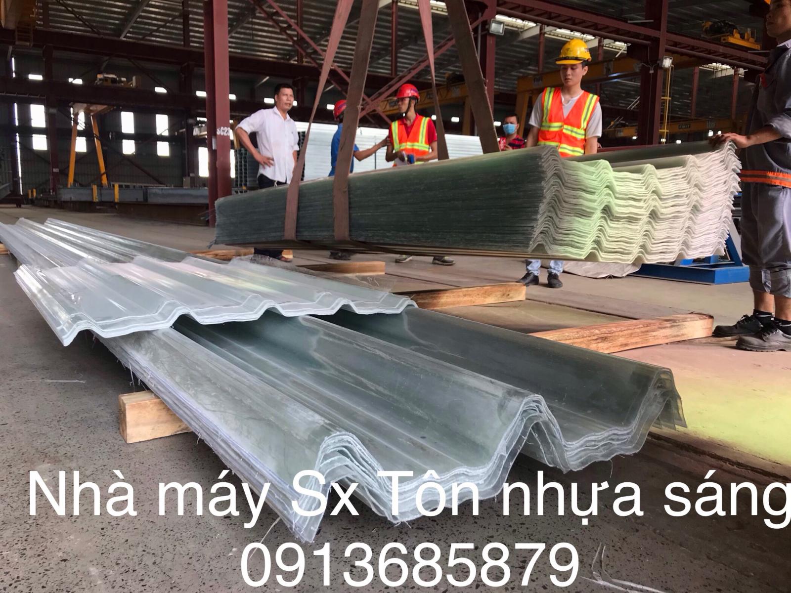 Tôn nhựa sáng sóng seamlock, Tôn nhựa lấy sáng Composite