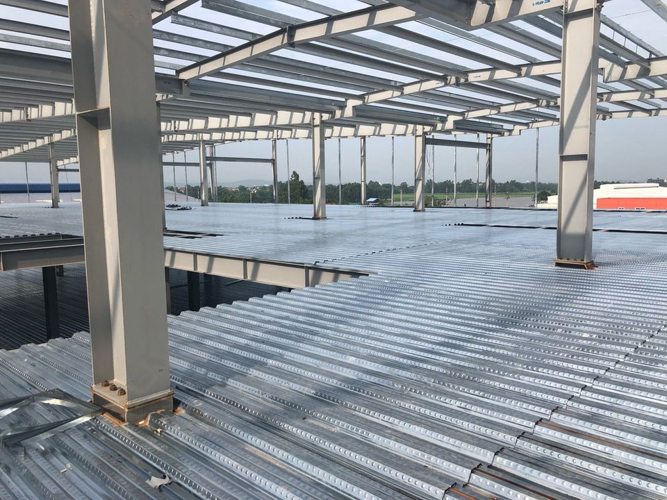 Tôn đổ sàn - tôn sàn deck